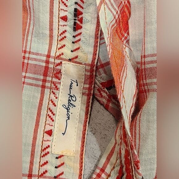 True Religion Lonestar Western Peral Snap Front Closure Longsleeve Shirt | L - Picture 10 of 11